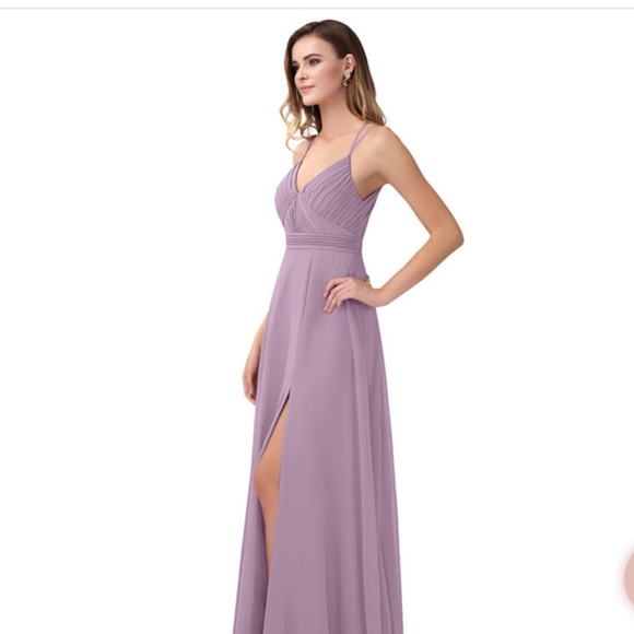 Azazie Dresses & Skirts - 💜 NEW Azazie Bridesmaid Dress - Style Aubrey - Size A4